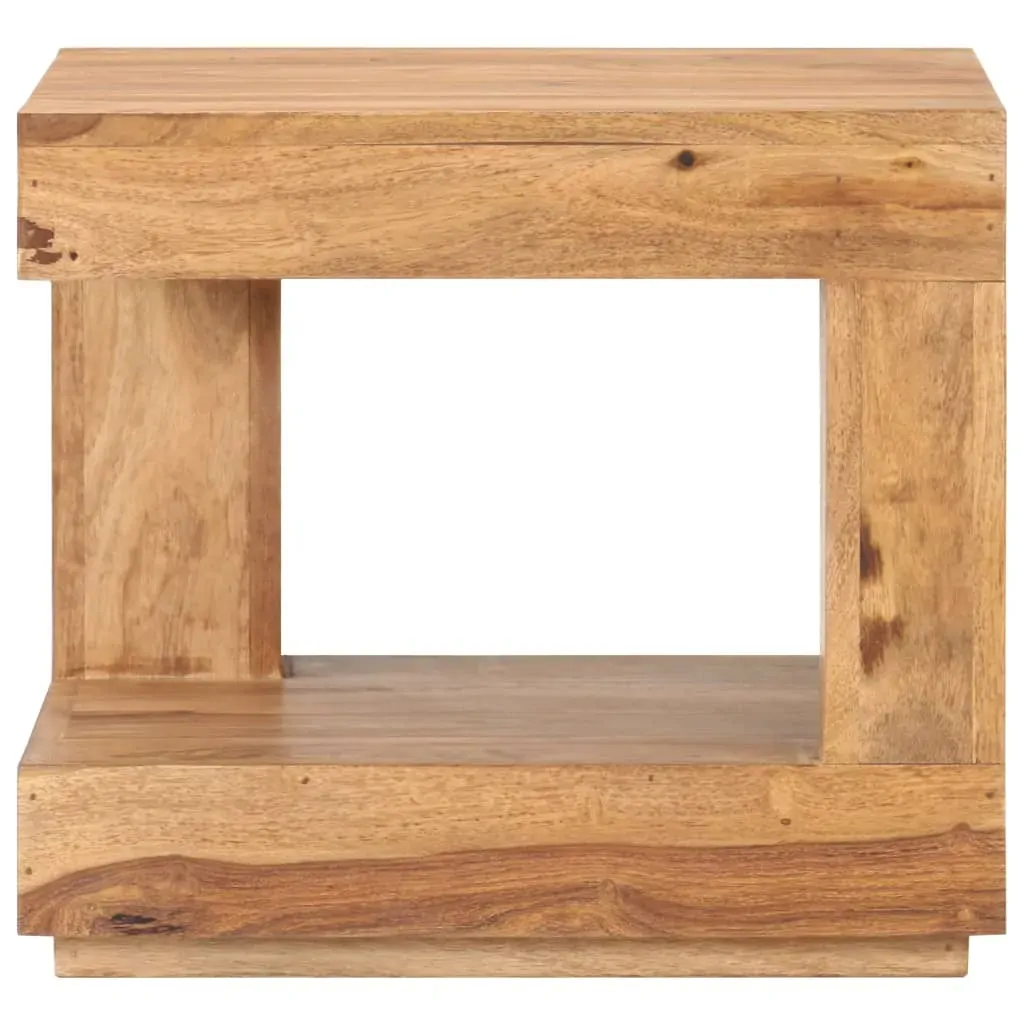 Coffee Table 45x45x40 cm Solid Wood Acacia Price
