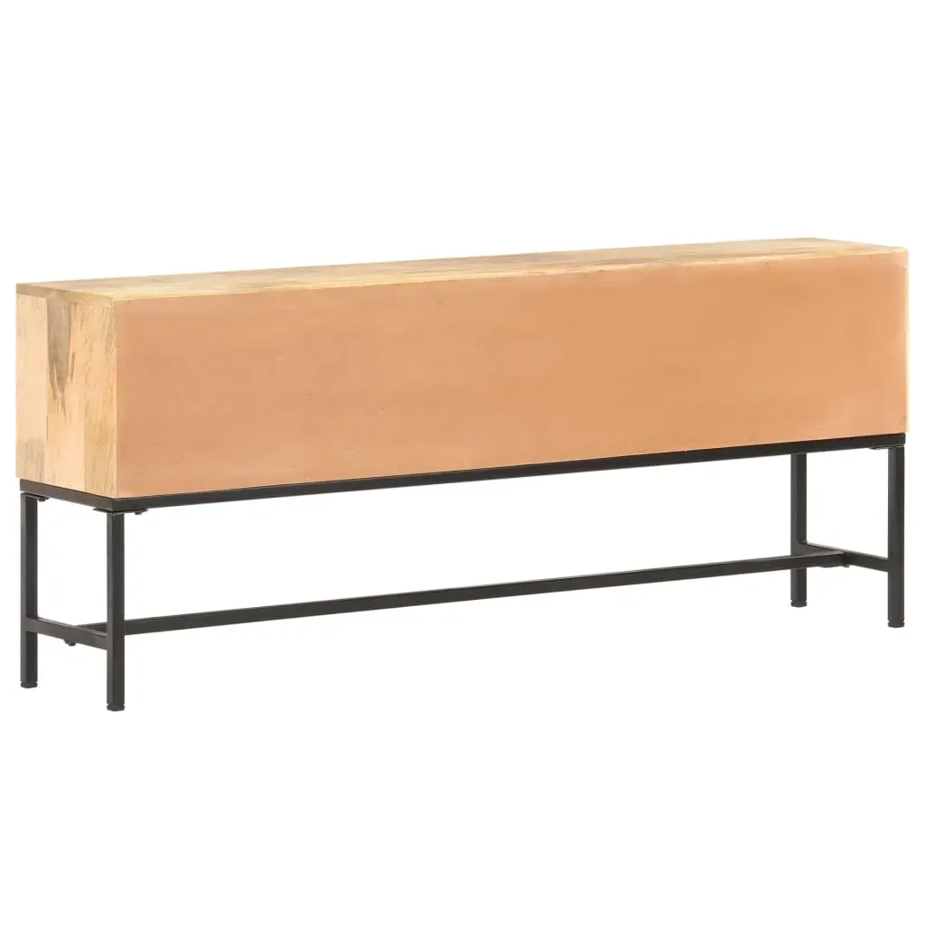 Sideboard 145x30x60 cm Solid Mango Wood Price