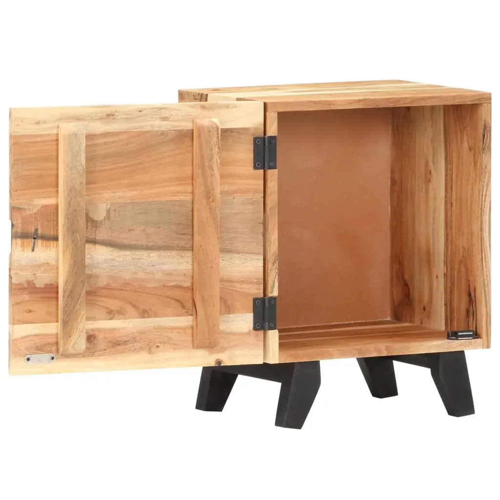 Bedside Cabinet 40x30x51 cm Solid Acacia Wood Price
