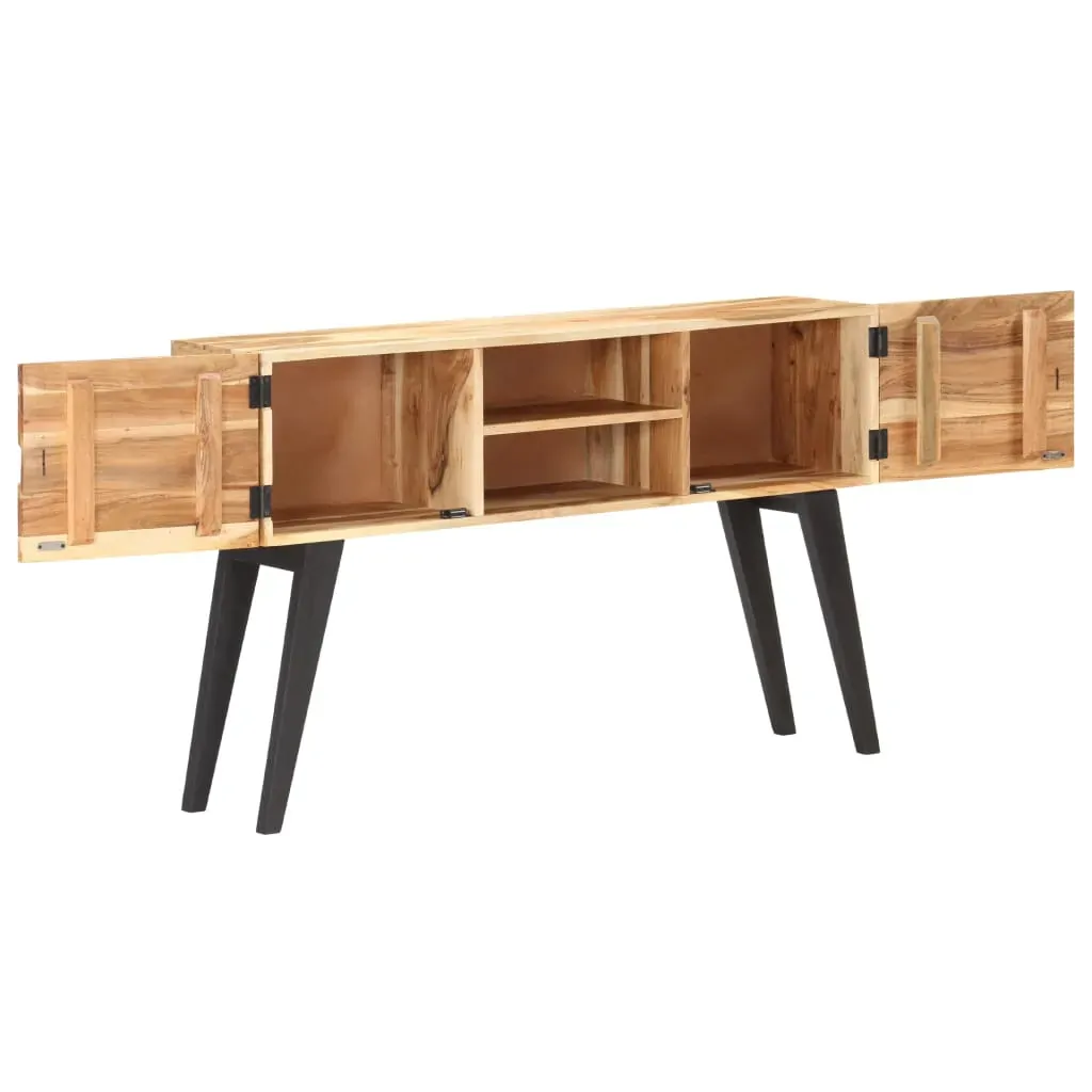 Sideboard 120x30x75 cm Solid Acacia Wood Price