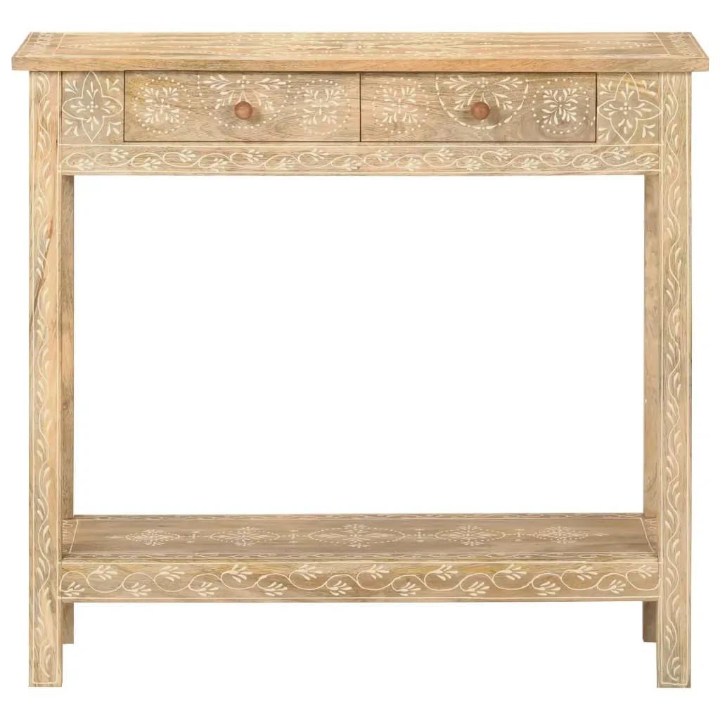 Console Table 80x35x74 cm Solid Mango Wood Price