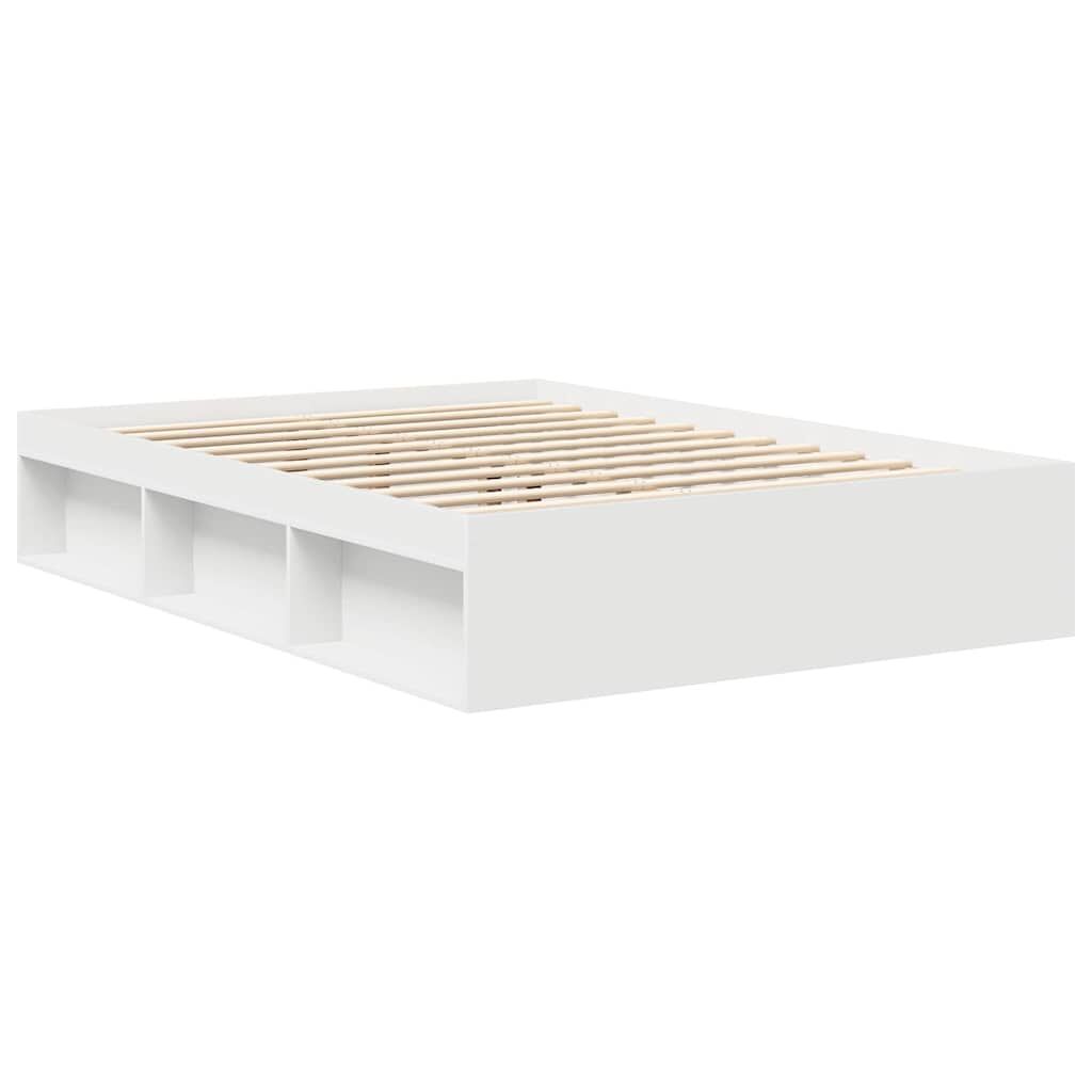 Bed Frame without Mattress White 150x200 cm Price