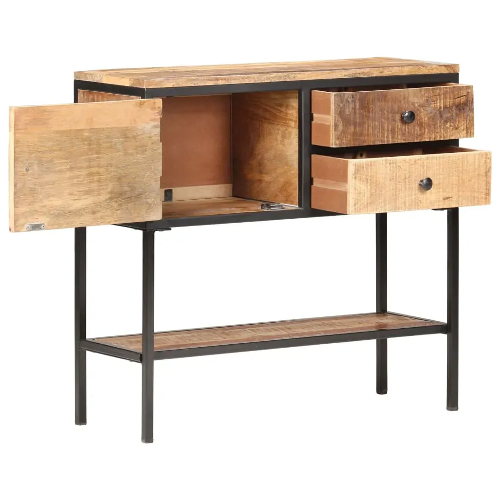 Sideboard 85x30x80 cm Rough Mango Wood Price