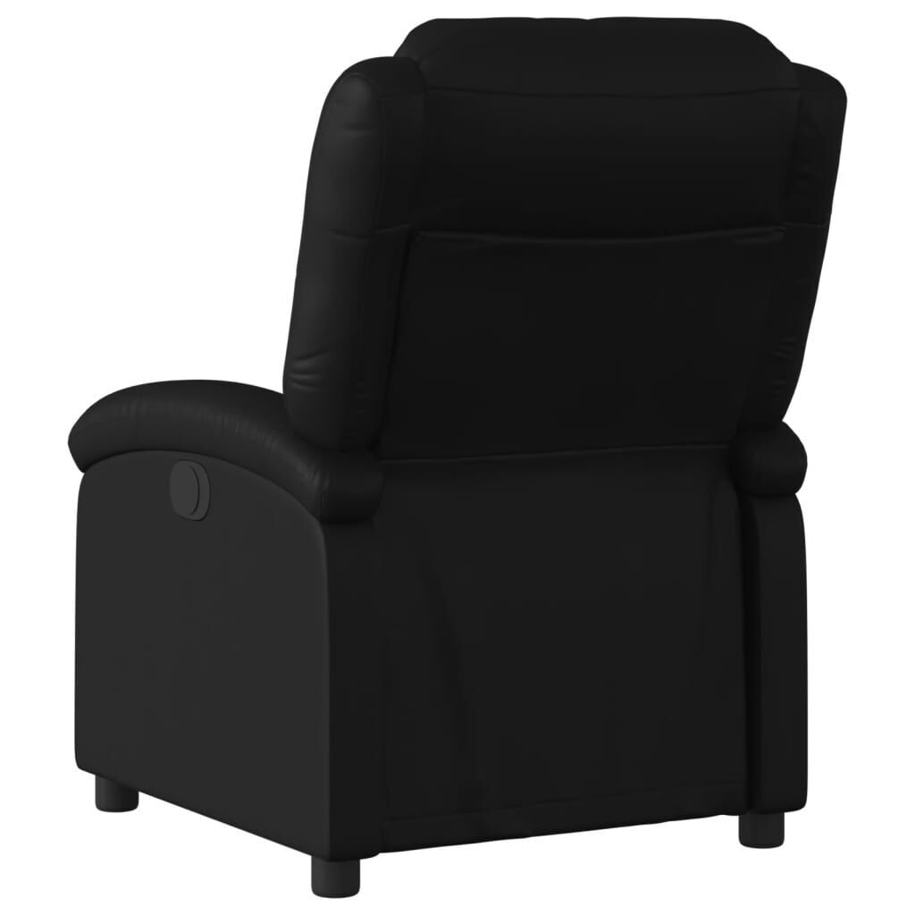 Recliner Chair Black Faux Leather Price