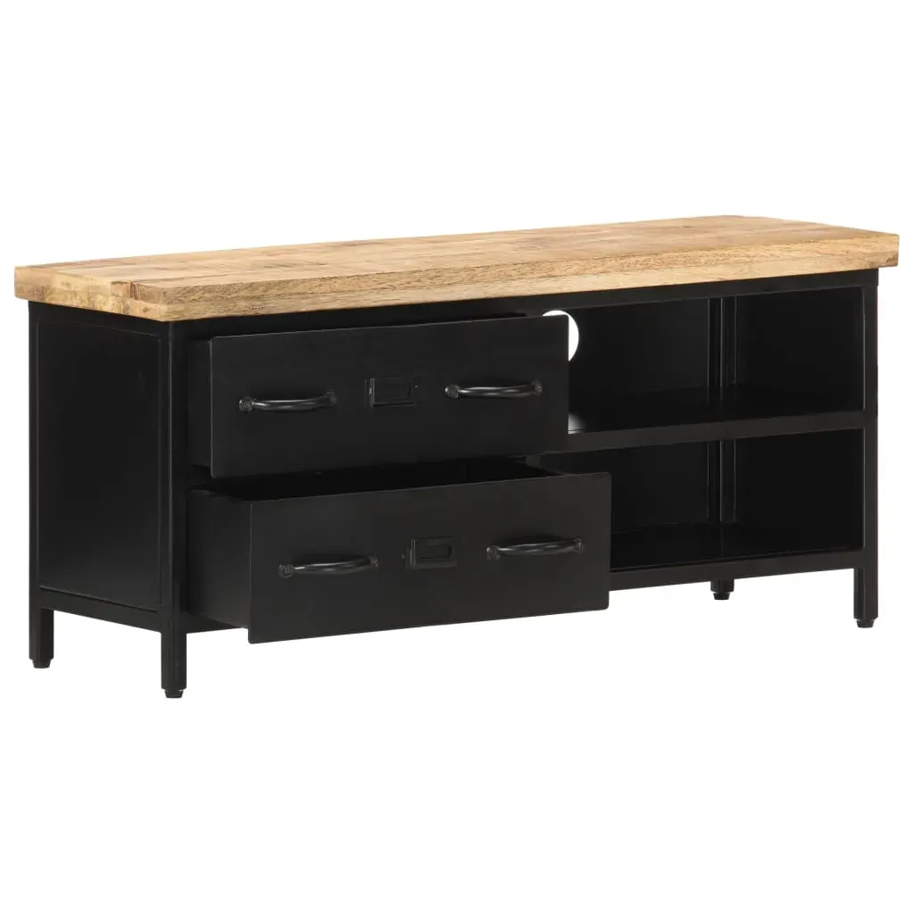 TV Cabinet 90x30x41 cm Rough Mango Wood Price