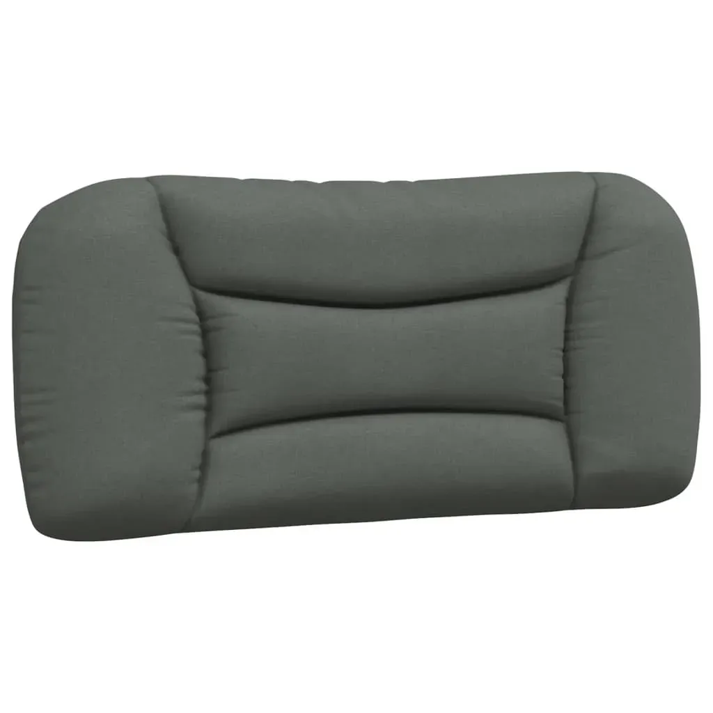 Headboard Cushion "Hvar" Dark Grey 90 cm Fabric Price