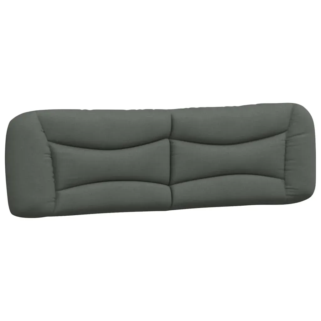 Headboard Cushion "Hvar" Dark Grey 180 cm Fabric Price
