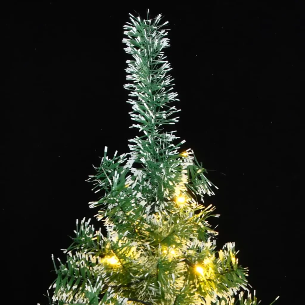 Artificial Christmas Tree 300 LEDs & Flocked Snow 210 cm Price