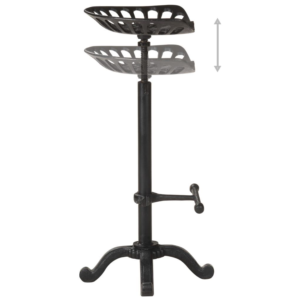 Bar Stool Black Cast Iron Price