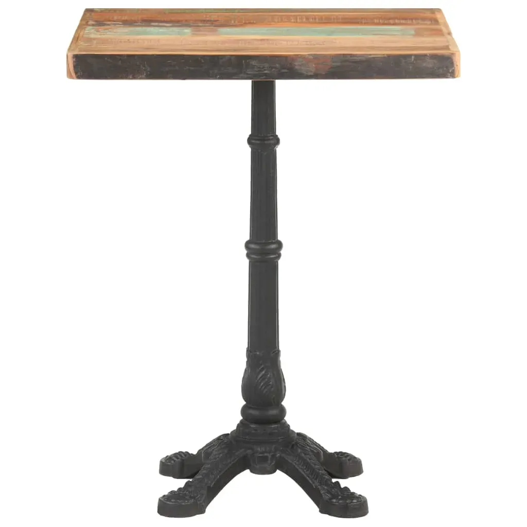 Bistro Table 60x60x76 cm Solid Reclaimed Wood Price