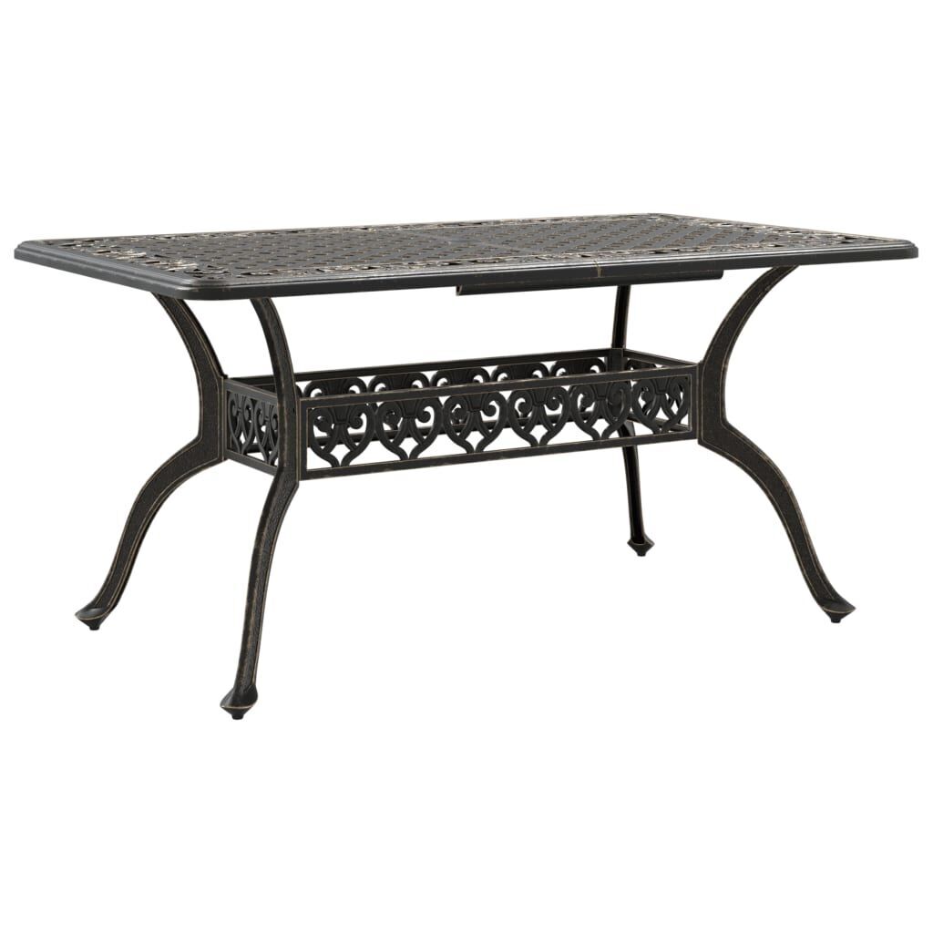 5 Piece Garden Dining Set Bronze Cast Aluminium Price