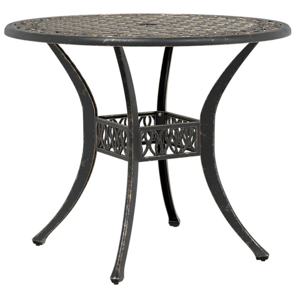 3 Piece Bistro Set Bronze Cast Aluminium Price
