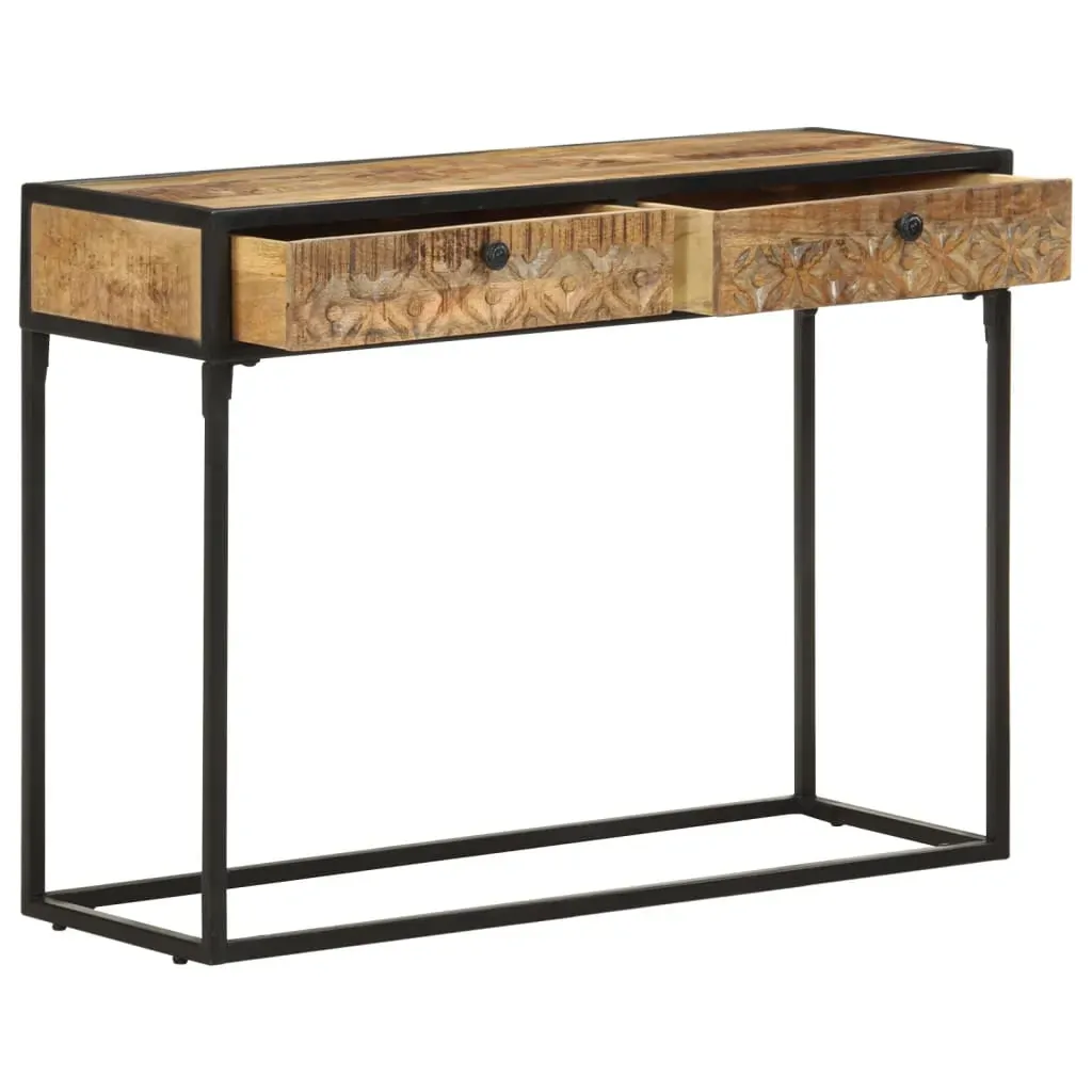 Console Table 100x35x75 cm Solid Mango Wood Price