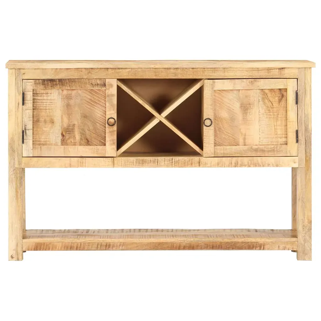 Sideboard 120x30x76 cm Rough Mango Wood Price