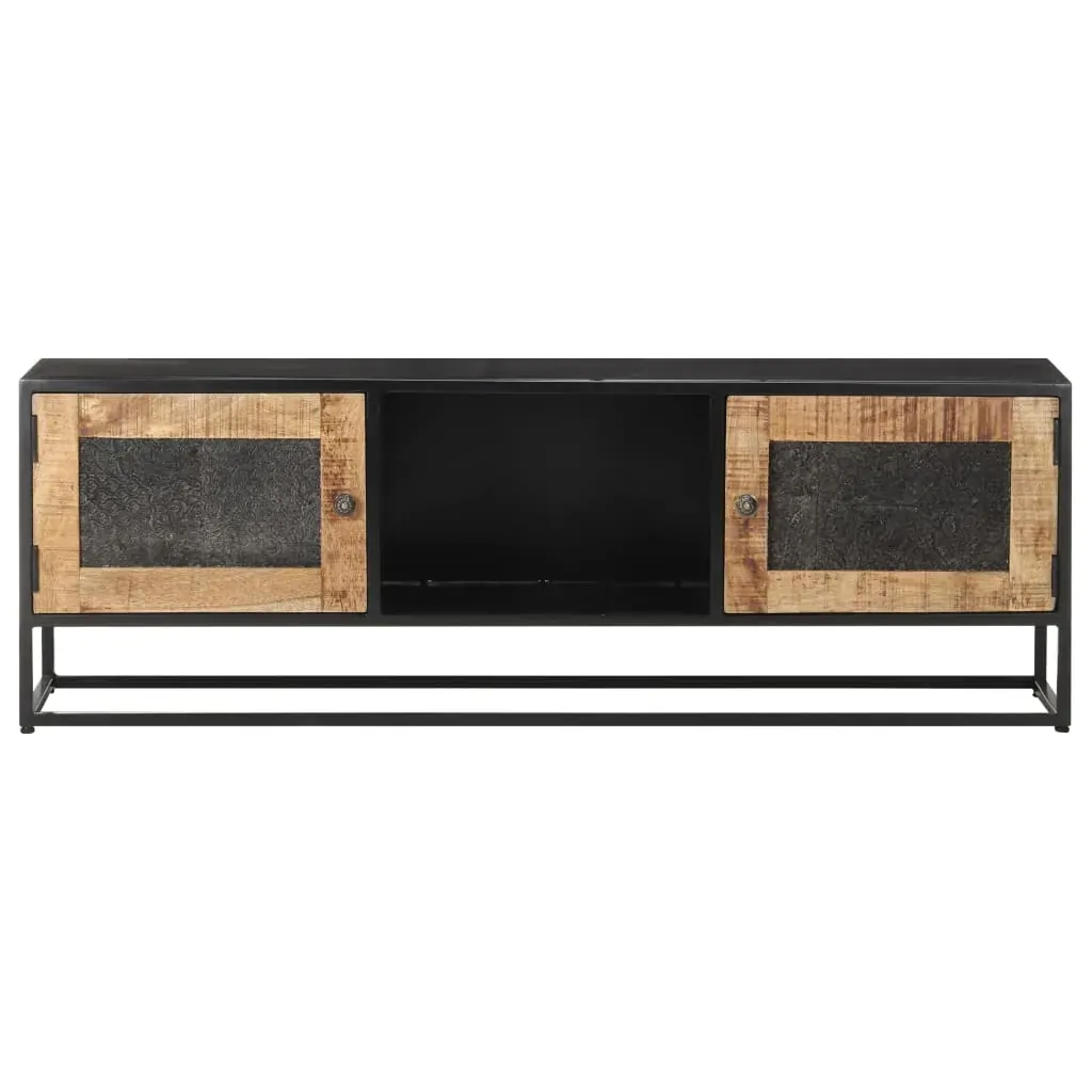 TV Cabinet 120x30x40 cm Rough Mango Wood Price
