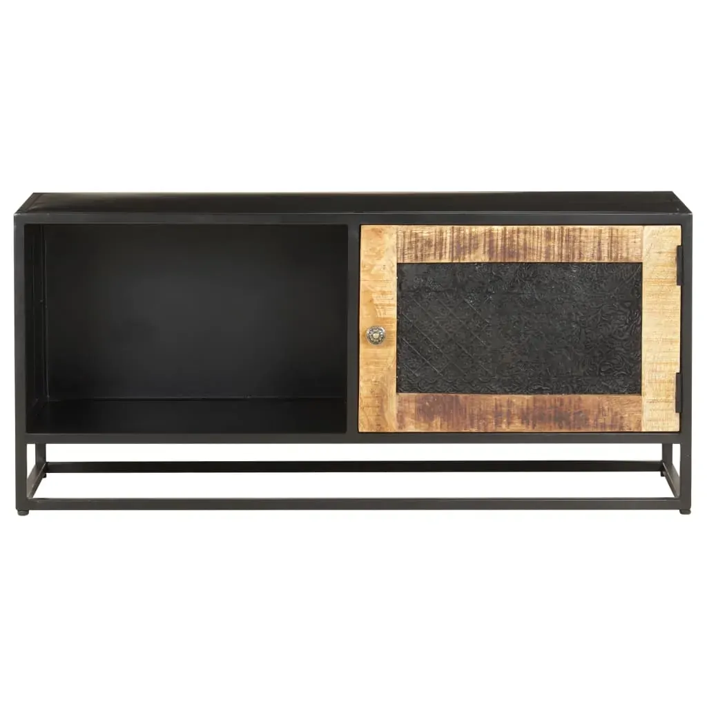 TV Cabinet 90x30x40 cm Rough Mango Wood Price