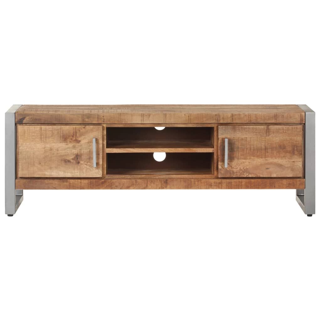TV Cabinet 120x30x40 cm Rough Mango Wood Price