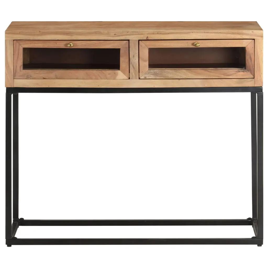 Console Table 90x35x76 cm Solid Acacia Wood Price