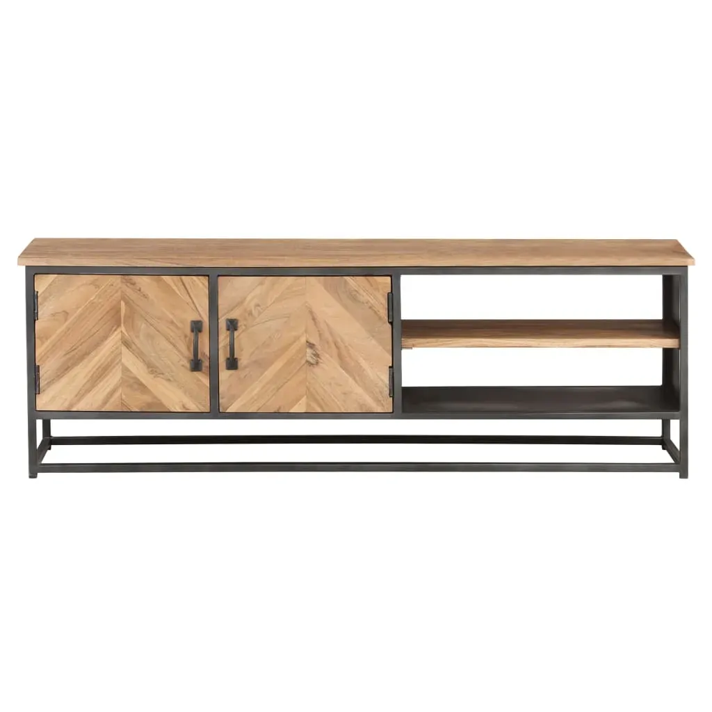 TV Cabinet 120x30x40 cm Solid Acacia Wood Price