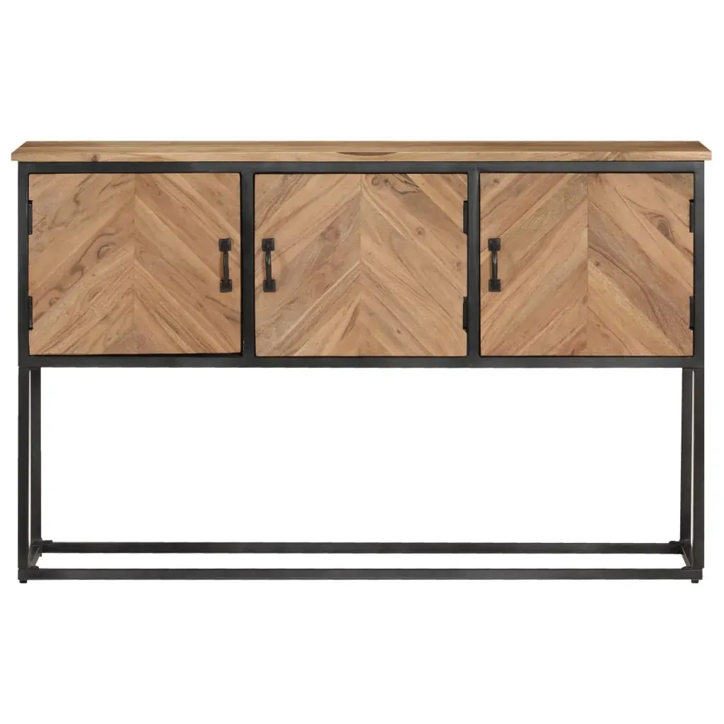 Sideboard 120x30x75 cm Solid Acacia Wood Price