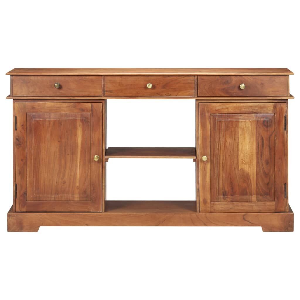 Sideboard 135x35x75 cm Solid Acacia Wood Price