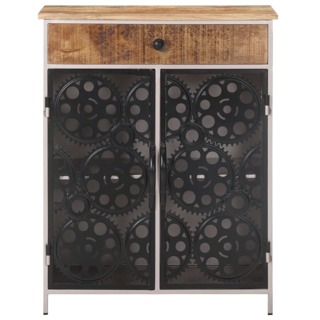 Sideboard 60x35x75 cm Rough Mango Wood & Iron Price