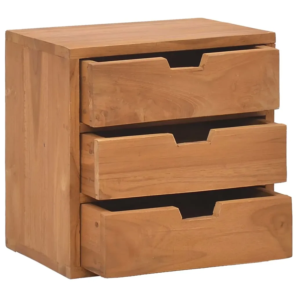 Bedside Cabinet 40x30x40 cm Solid Teak Wood Price