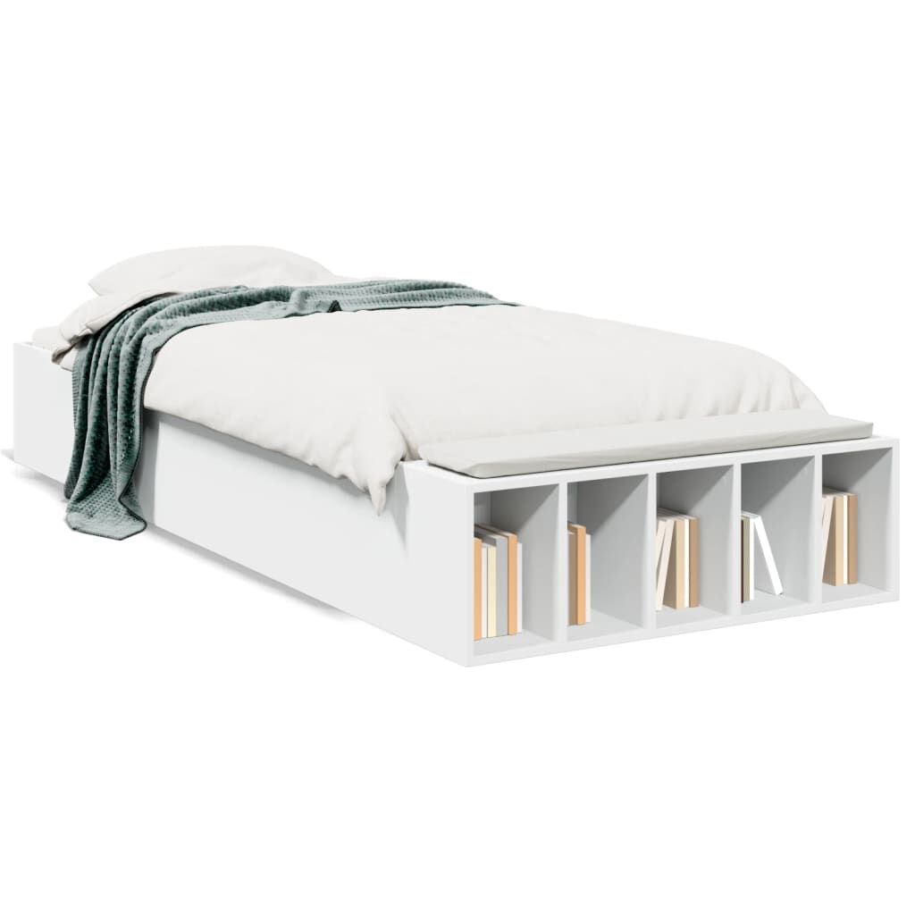Bed Frame without Mattress White 90x190 cm Price