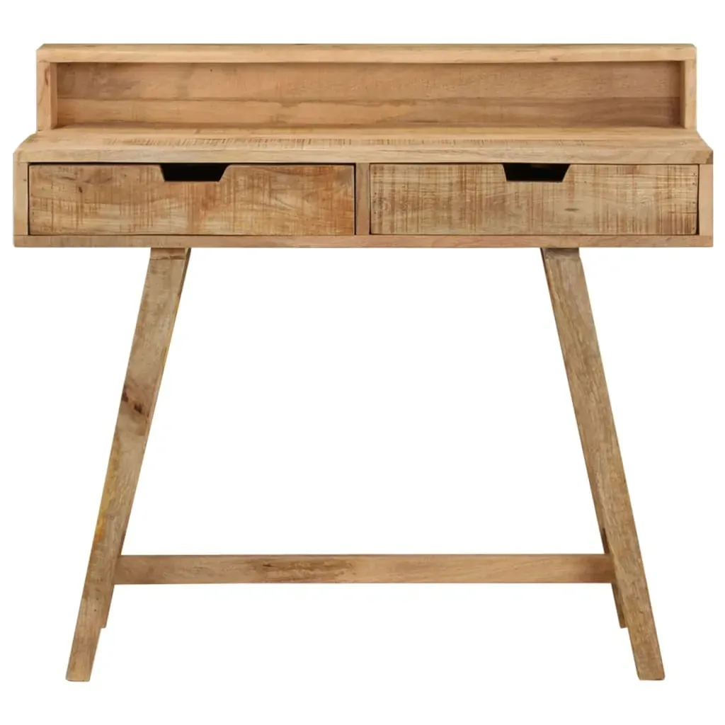 Desk 100x45x90 cm Solid Rough Mango Wood Price