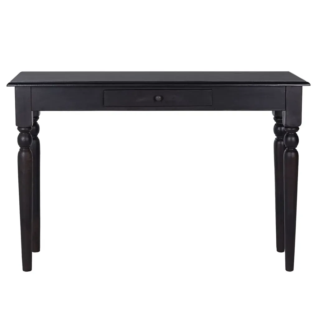 Console Table Light Black 110x30x75 cm Solid Mahogany Wood Price