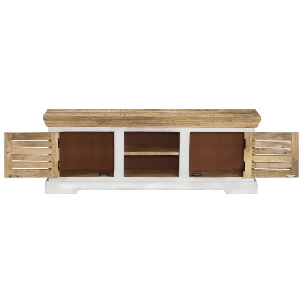TV Cabinet 110x30x40 cm Solid Wood Mango Price