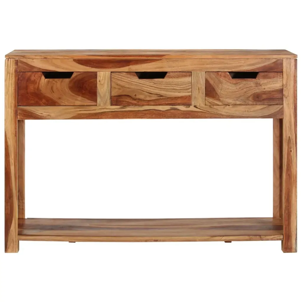 Console Table 110x35x75 cm Solid Wood Acacia Price