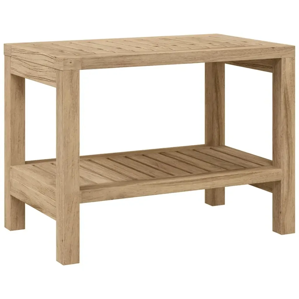 Bathroom Side Table 50x40x45 cm Solid Wood Teak Price