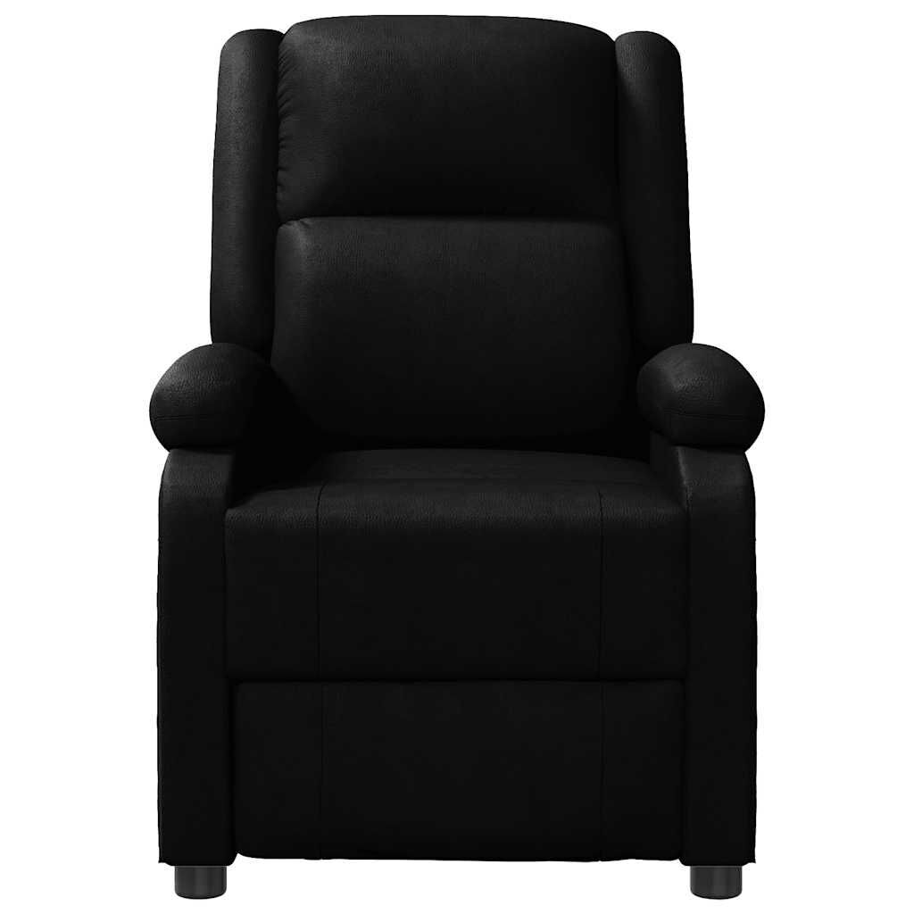 Massage Chair Black Faux Leather Price
