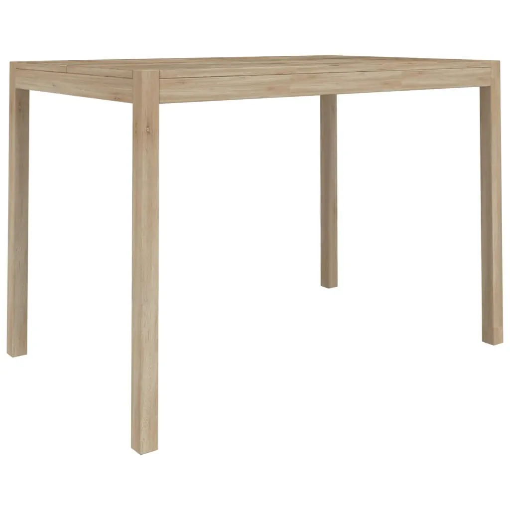 Dining Table 110x70x75 cm Solid Wood Acacia Price