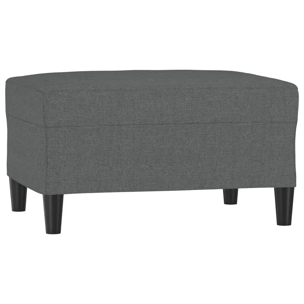 Footstool Dark Grey 70x55x41 cm Fabric Price