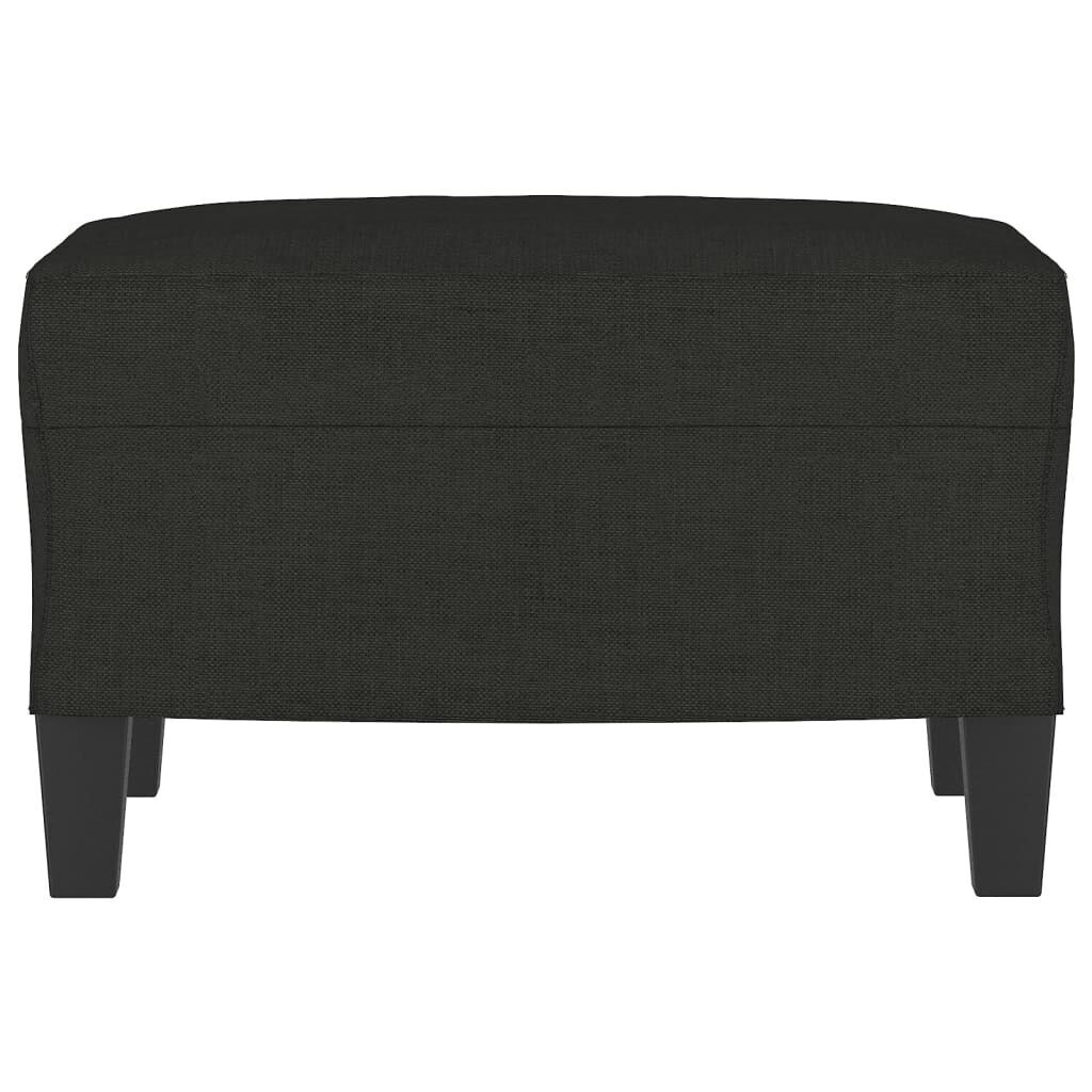 Footstool Black 60x50x41 cm Fabric Price