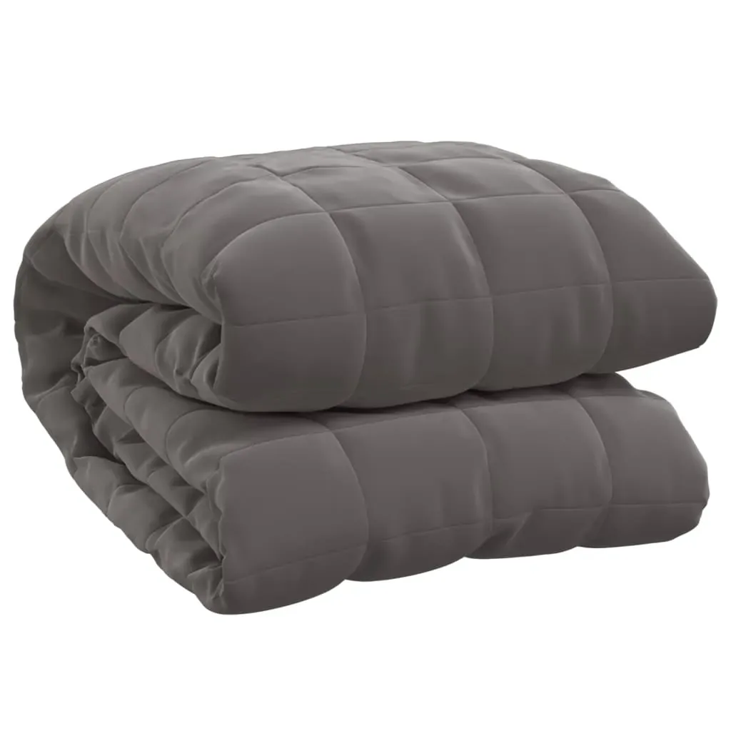 Weighted Blanket Grey 120x180 cm 5 kg Fabric Price