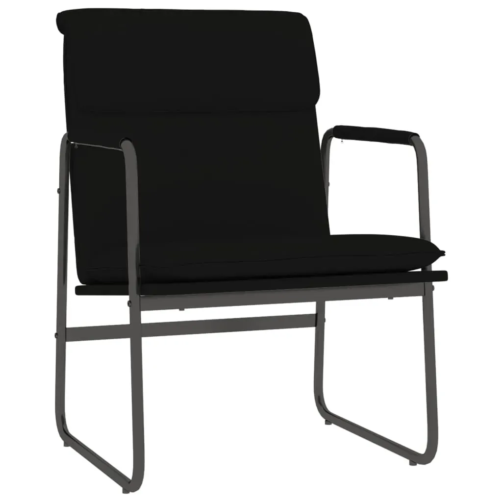 Lounge Chair Black 55x64x80 cm Faux Leather Price