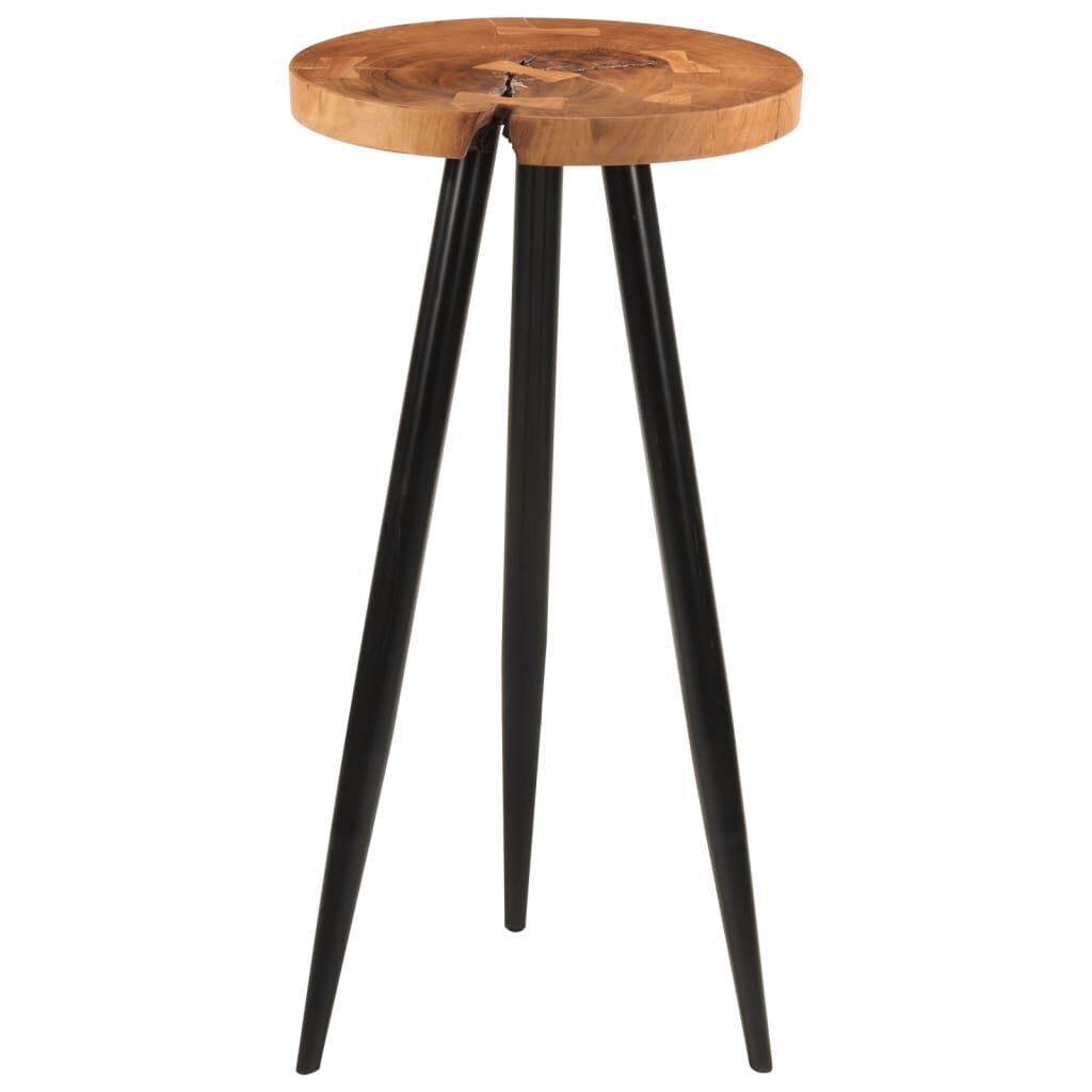 Log Bar Table Ø53x105 cm Solid Wood Acacia Price