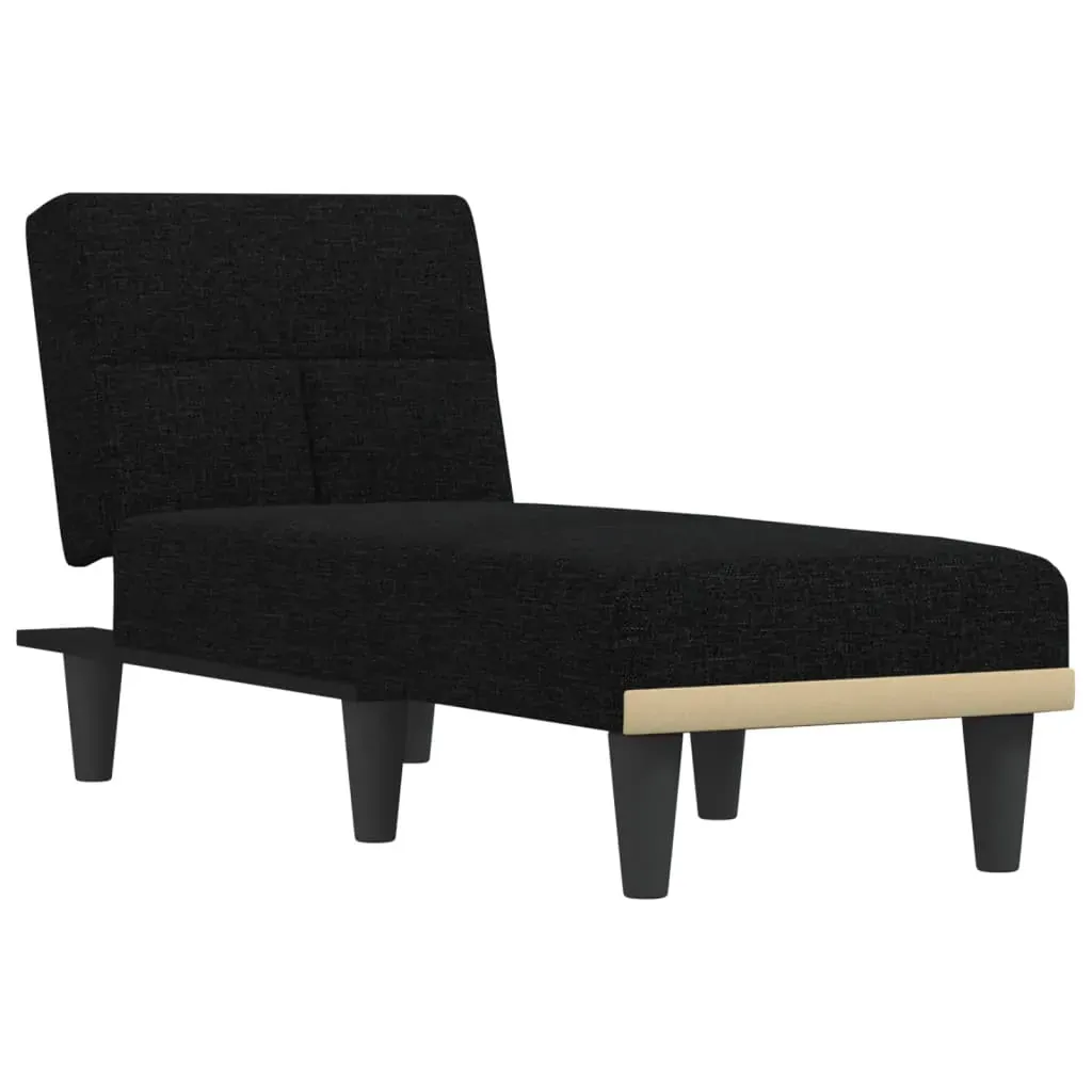 Chaise Longue Black Fabric Price