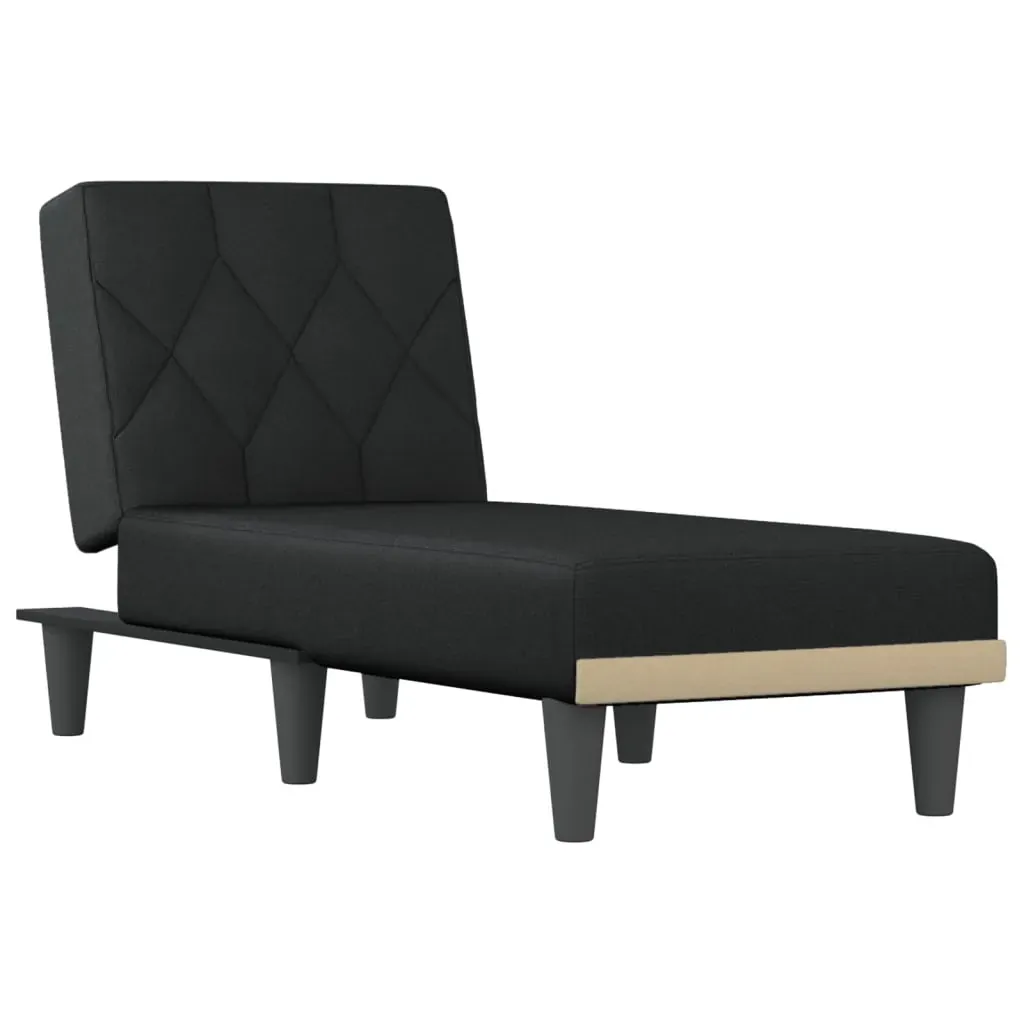 Chaise Longue Black Fabric Price