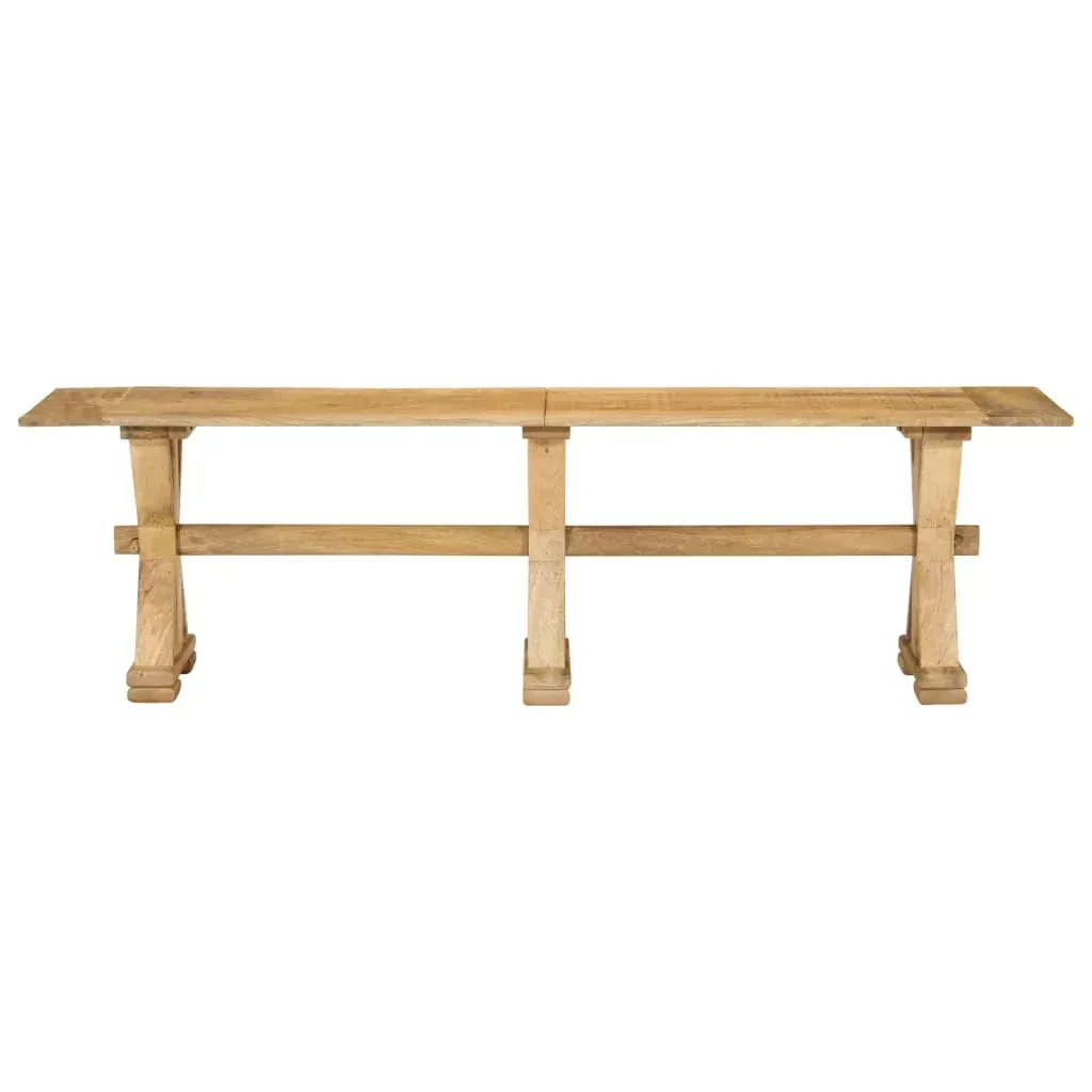 Bench 160x35x45 cm Solid Wood Mango Price