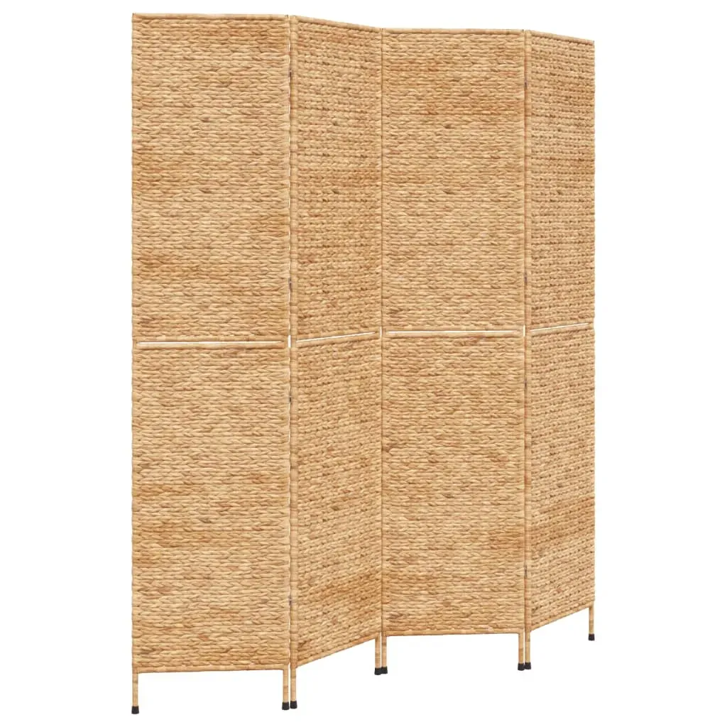 Room Divider 4-Panel 163x180 cm Water Hyacinth Price