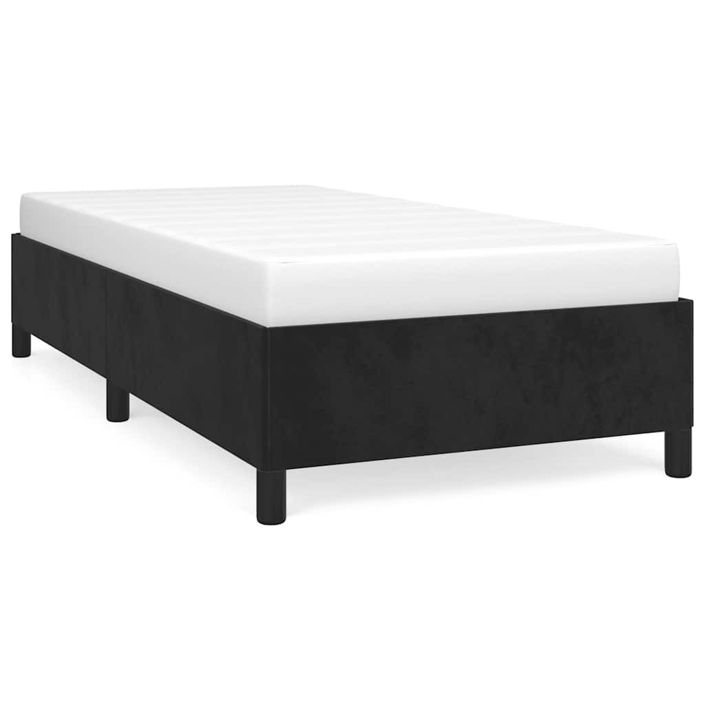 Bed Frame without Mattress Black King Single Size Velvet Price