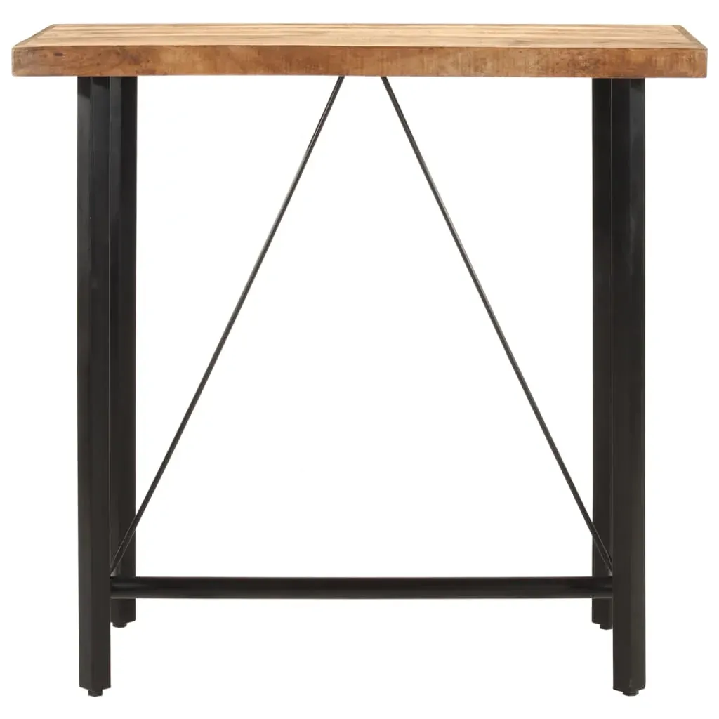 Bar Table 110x55x107 cm Solid Wood Mango and Iron Price