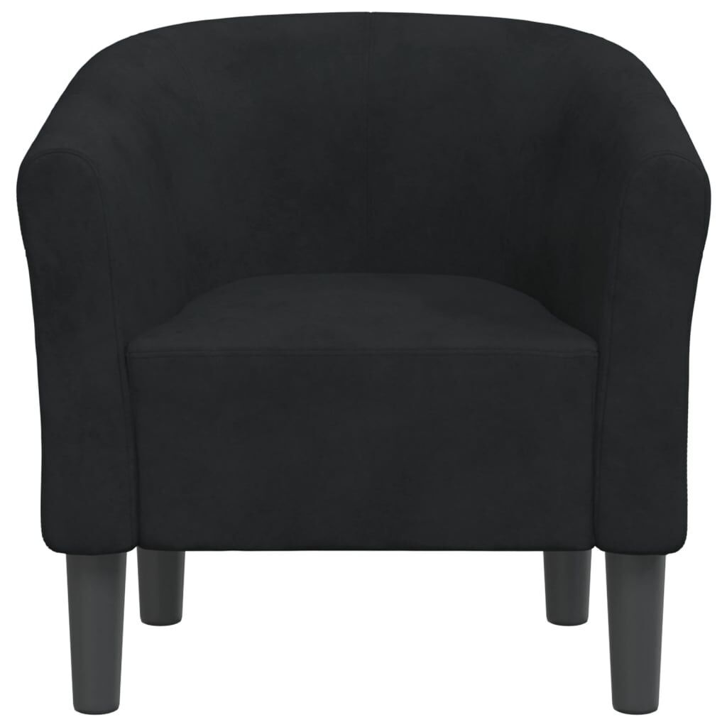 Tub Chair Black Velvet Price