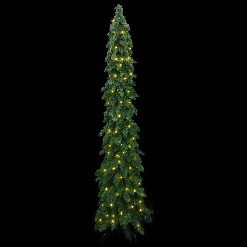 Artificial Pre-lit Christmas Tree with 100 LEDs 180 cm Price