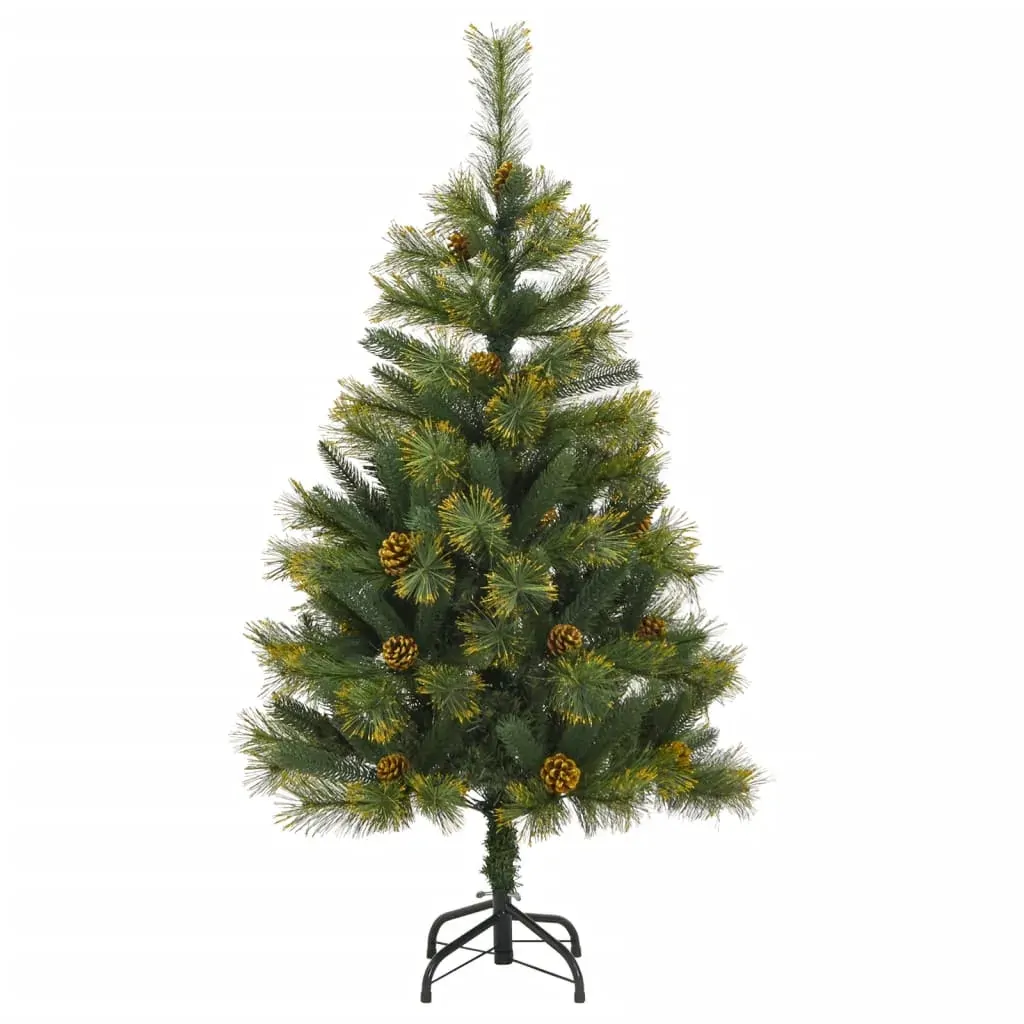 Artificial Hinged Christmas Tree with Cones 120 cm Price
