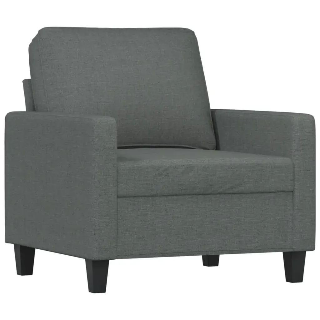 Sofa Chair Dark Grey 60 cm Fabric Price